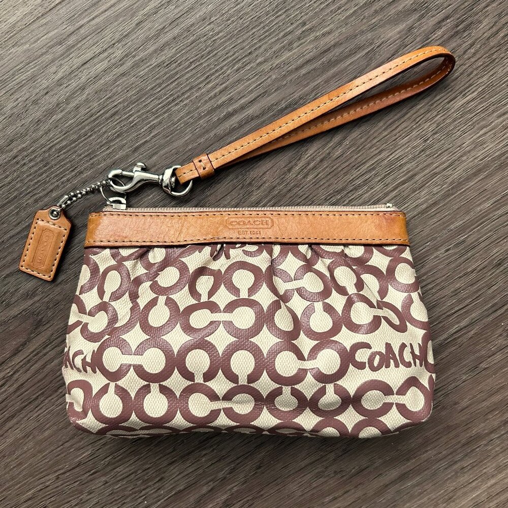 Coach Pouch Wristlet